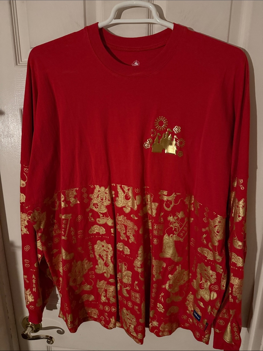 Year of the Dragon Disneyland Lunar Nee Year XXL Spirit Jersey